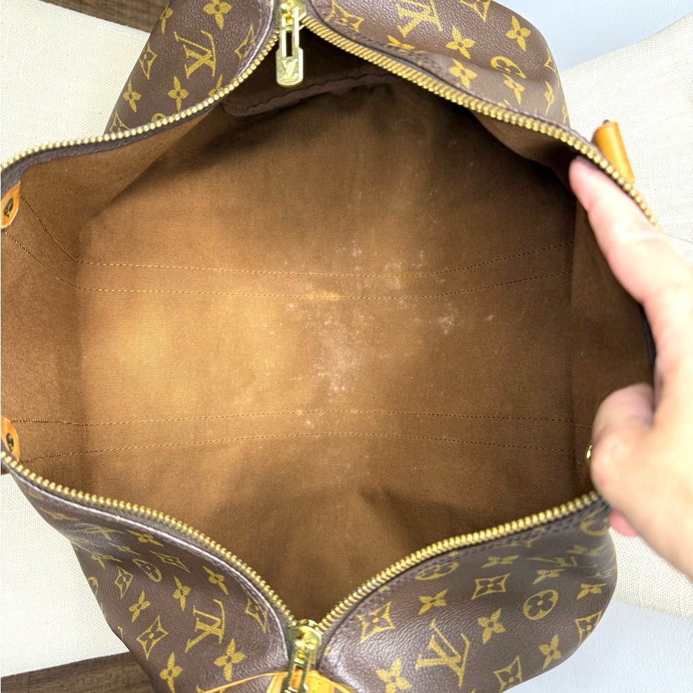 Authentic Louis Vuitton Keepall 45 travel duffel bag  M41428 monogram - Picture 14 of 16
